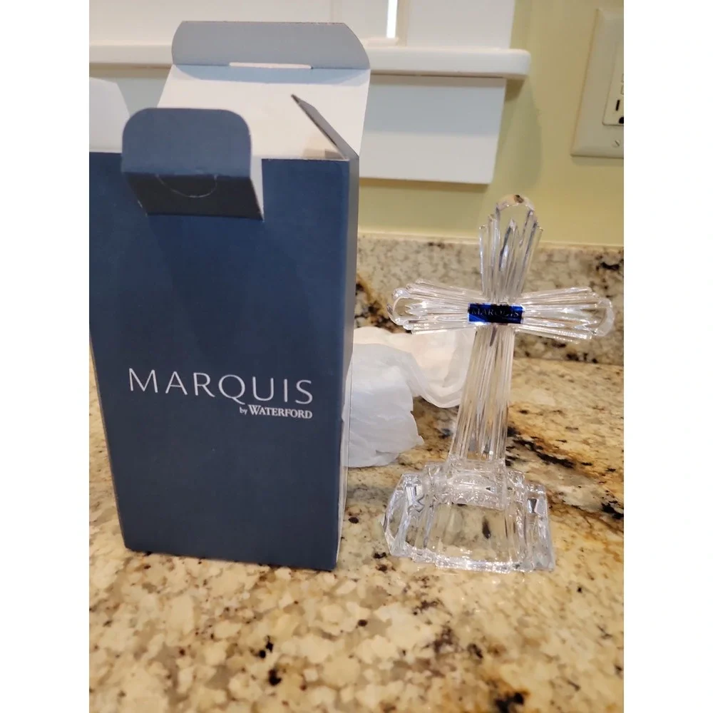 Waterford Crystal MARQUIS Cross of the Faithful 7